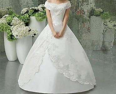 я ищу шубу: Свадебное платье, La Sposa, Винтажный стиль, Закрытое, Открытая спина, Гипюр, Пышное, Китай, Кружево, Б/у — 6