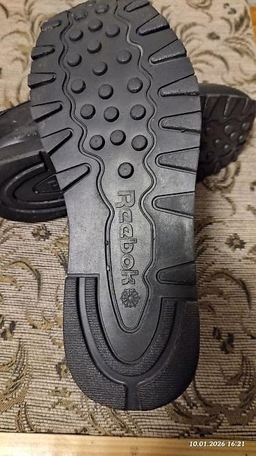 кроссовки reebok: Кроссовки Reebok Classic, мужские, цвет черный - Материал верха — 5