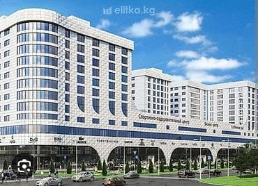 sky: 2 комнаты, 77 м², Джал мкр (в т.ч. Верхний, Нижний, Средний) Элитка, 12 этаж, ПСО (под самоотделку) — 4