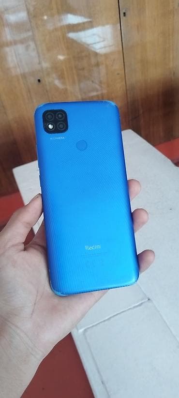 apple 6s: Redmi, Redmi 9C, Б/у, 32 ГБ, цвет - Синий, 1 SIM, 2 SIM — 2