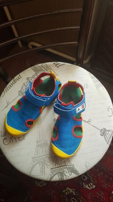 спортивные штаны адидас: Сандали Adidas 34р Оригинал!!! б/у в хорошем состоянии Очень легкие — 3