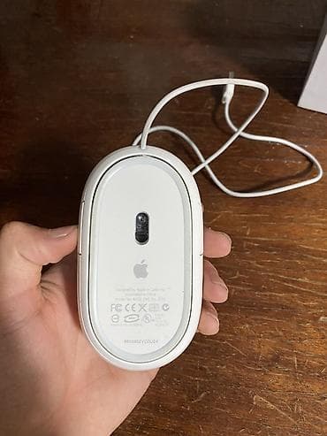 macbook pro: Проводная мышь Apple Mighty Mouse (A1152), USB - Оригинальная мышь — 1