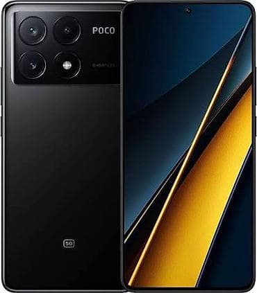 Poco X6 Pro 5G, Б/у, 512 ГБ, цвет - Черный