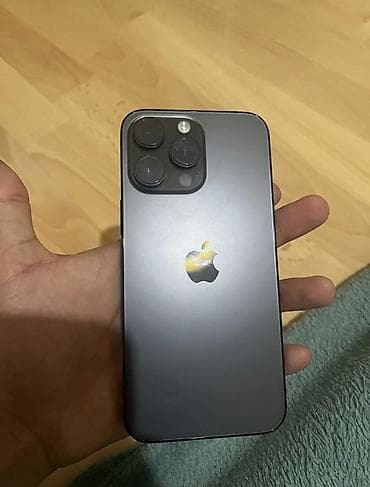 IPhone 15 Pro Max, Б/у, 256 ГБ, Черный, 87 %