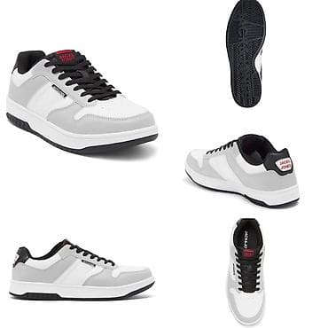 jones: JACK & JONES. Мужские кроссовки Jam Lo.Контрастные тона верхней — 2