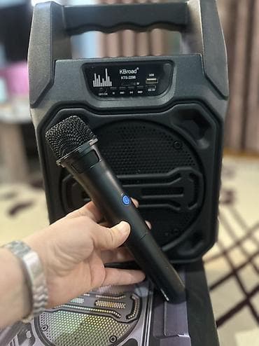 mix pro: Портативная акустическая система KBroaD KTS-2298 + беспроводной — 2