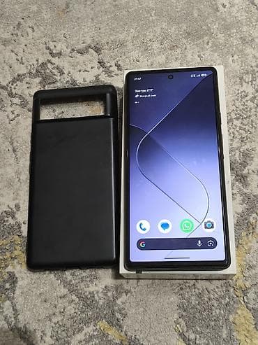 pixel 6a: Google Pixel 6, Б/у, 128 ГБ, цвет - Зеленый, 1 SIM — 2