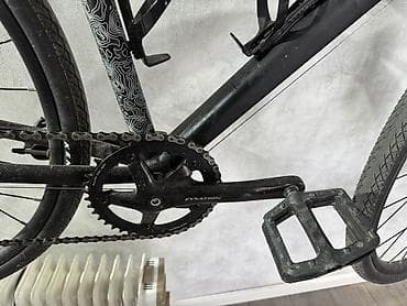 fixed gear: Шоссейный велосипед, Рама XL (180 - 195 см), Б/у — 3