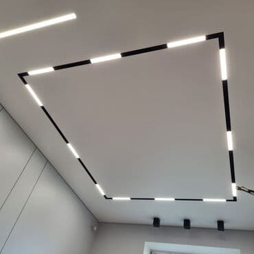 бу профили: -теневой профиль -скрытый теневой профиль потолочный с подсветкой и — 6