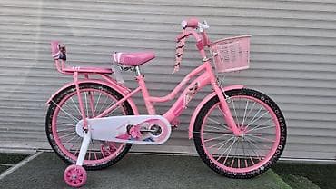 Балдар үчүн велосипеддер: Детские велосипеды с дополнительными колесами и корзинкой Варианты и — 4