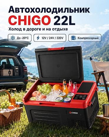 Автомобильный холодильник компрессорный 22л CHIGO! Купить