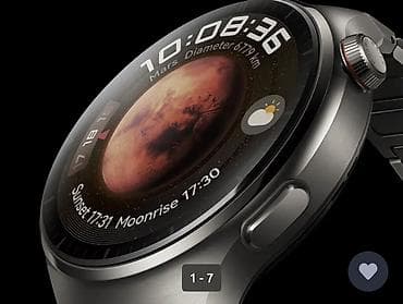 poco m5c: Смарт-часы Huawei Watch 4 Pro (титан) - Круглый AMOLED‑дисплей — 1