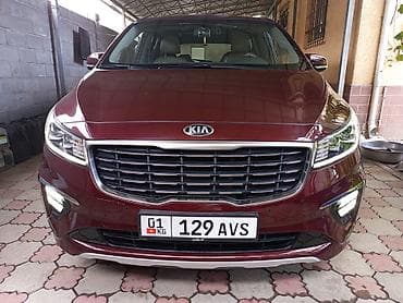сажевый: Kia Carnival: 2018 г., 2.2 л, Автомат, Дизель, Минивэн — 1