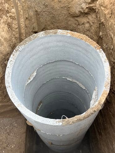 накопительный бак для воды в частном доме цена: Темир-бетон шакеги септик үчүн Өлчөмү: 110 x 90 x 10 см, Акылуу орнотуу, Чекене — 1