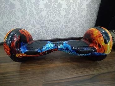 sprinter 2 9: Гироскутер с внедорожными колесами и ярким принтом «Огонь и Лед» — 2