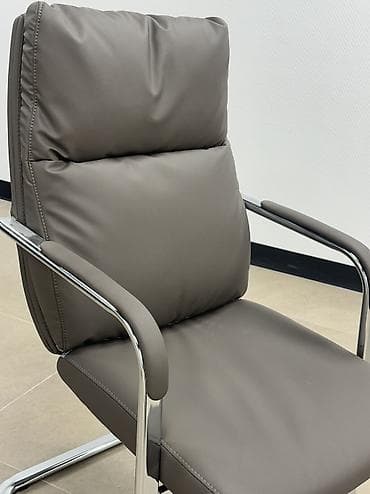 офисная мебель: Комплект офисной мебели, Кресло, Металл, цвет - Коричневый — 6