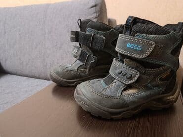 обувь рабочий: Детские сапожки для мальчика ECCOразмер 27.Состояние отличное — 1