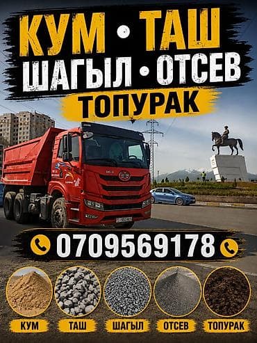 пескоблок которобуз: Песок, Ивановский карьер, В тоннах, Камаз, Зил — 1