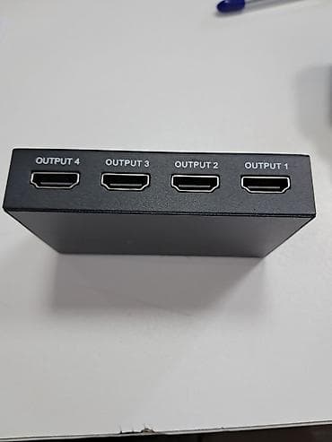 utp кабели: HDMI сплиттер 1x4 (4-Port HDMI 1.4, 1080p) Описание: - Разветвитель — 3