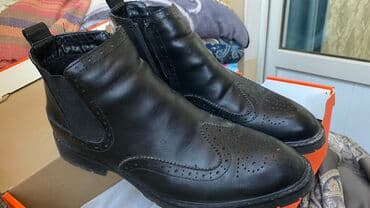 сапоги зимние женские натуральная кожа натуральный мех распродажа: Мужские ботинки, 42.5, Fabi, Новый, цвет - Черный, Самовывоз — 3