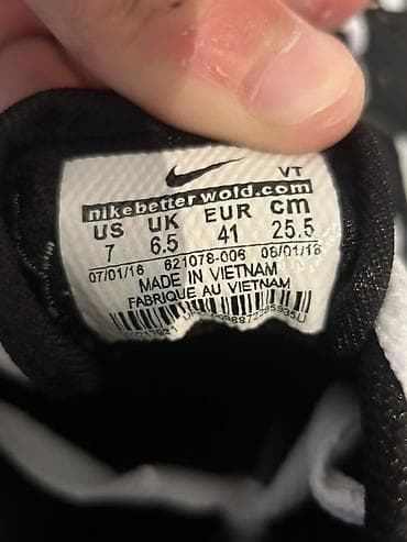 кроссовки рибок: Мужские кроссовки, 41, Air Jordan, Новый, цвет - Черный, Самовывоз, Платная доставка — 4