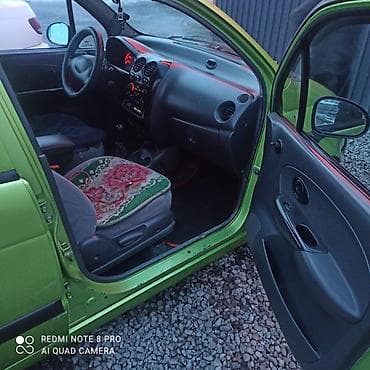 Транспорт: Daewoo Matiz: 2004 г., 0.8 л, Кол менен иштөөчү, Бензин, Хетчбек — 7