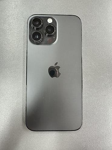 IPhone 14 Pro, Б/у, 256 ГБ, Black Titanium, 81 % at lalafo.kg IPhone 14 Pro, Б/у, 256 ГБ, Black Titanium, 81 %