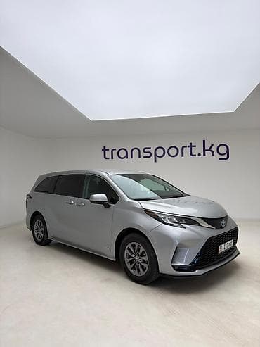 prius v: Toyota Sienna: 2021 г., 2.5 л, Автомат, Гибрид, Минивэн — 3