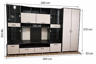 стол письменный бу купить: Стенка-шкаф, Тип стенки-шкафа: Модульная, Для зала, Особенности: С отделением под телевизор — 3