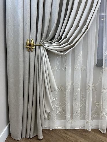 заказ штор: Шторы под ключ — замер, пошив, установка ✨ Создаём уют и стиль в вашем — 3