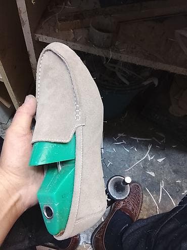 кожа ручная работа: Мужские кожаные лоферы ручной работы - Материал: натуральная кожа — 5