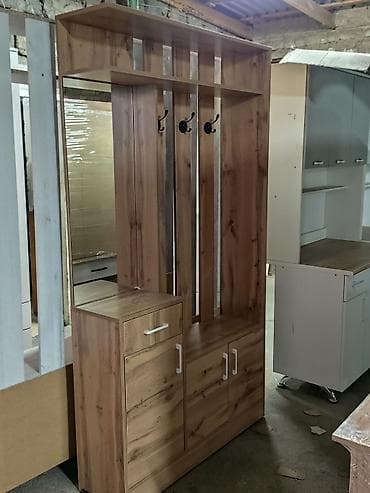 Окна и комплектующие: Прихожая модульного типа с сиденьем и системой хранения. Особенности — 3