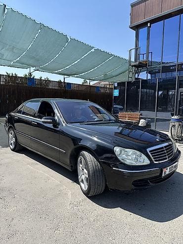машина мерс с: Mercedes-Benz S-Class: 2003 г., 5 л, Автомат, Бензин, Седан — 2