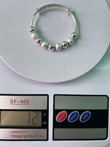 серебро дешево: Браслет, Проба 999, Детские, Новый — 6