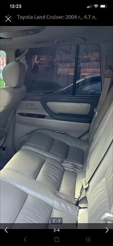 Toyota Land Cruiser: 2003 г., 4.2 л, Кол менен иштөөчү, Дизель, Жол тандабас — 7