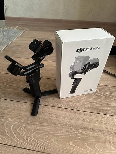 Стабилизатор для камеры DJI RS 3 Mini - Легкий 3-осевой ручной гимбал at lalafo.kg Стабилизатор для камеры DJI RS 3 Mini - Легкий 3-осевой ручной гимбал
