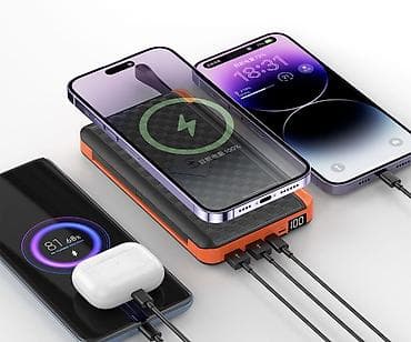 xa max: Пауэрбанк с раскладными солнечными панелями и фонарём - Емкость — 5