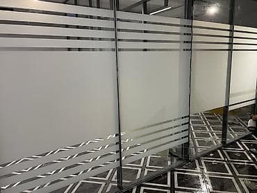 поляризационная пленка: Матовые пленки на стеклянные перегородки/двери Клеим как на фото - — 5