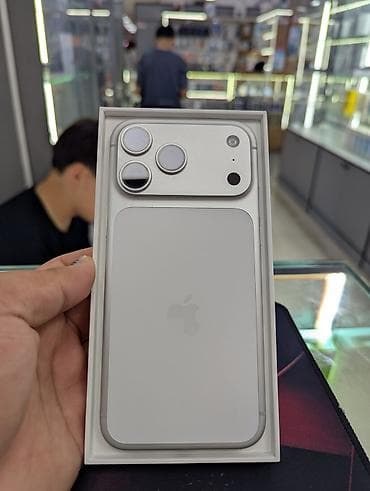 iphone 17 pro 256 gb: IPhone 17 Pro Max, Новый, 512 ГБ, Серебристый, Коробка, В рассрочку, 100 % — 1