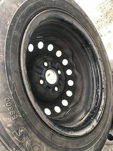 покрышка самурай: Колеса в сборе 155 / 80 / R 13, Лето, Б/у, Комплект, Легковые, Железные, отверстий - 4 — 7