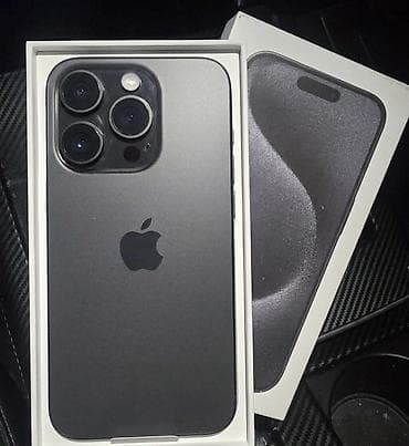 huawei band 9: IPhone 15 Pro, Black Titanium, Коробка — 1
