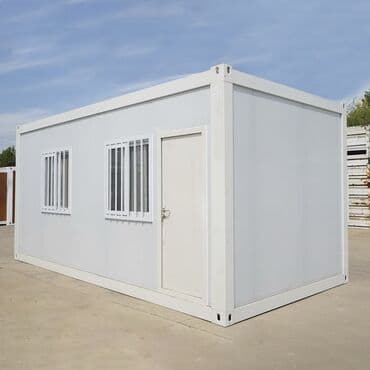 контейнер дома: Бытовой модуль/контейнерное здание (вагончик) - Размер приблизительно — 5