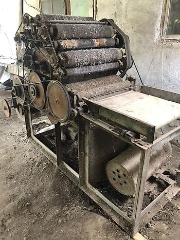 Механическая чесальная машина (кардер) для переработки волокон