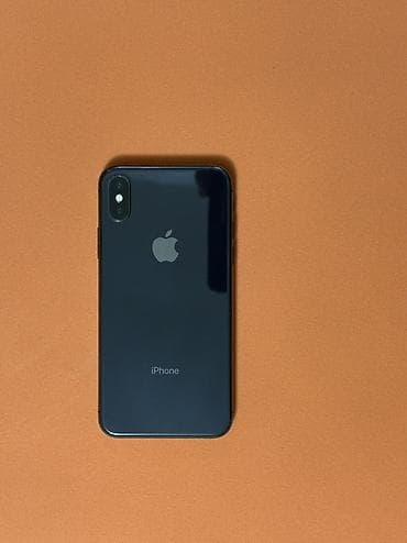 IPhone X, Новый, 64 ГБ, Space Gray, Чехол, Коробка, 100 %