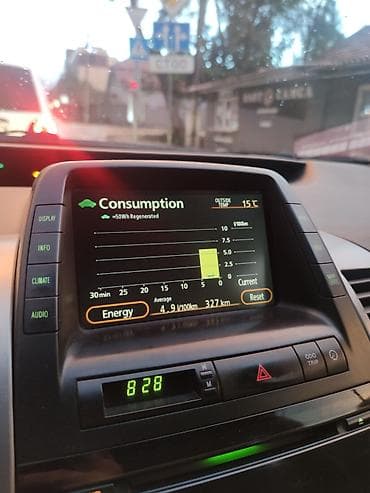Продажа авто: Toyota Prius: 2008 г., 1.5 л, Вариатор, Гибрид, Хэтчбэк — 2