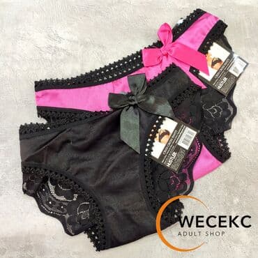 женские турси: Трусики Hustler Lingerie (США) Оригинальные трусики с бантом приятно — 1