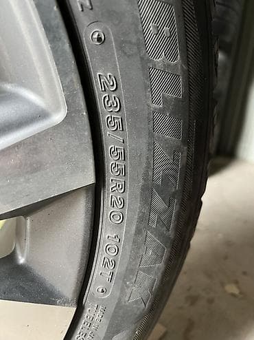 bridgeston: Литые Диски R 20 Lexus, Комплект, отверстий - 5, Б/у — 2