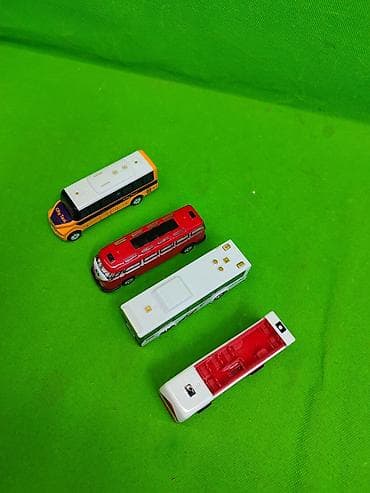 игрушка автобус: Автобус модельки металлические в комплекте игрушки🚌 Комплектация — 3