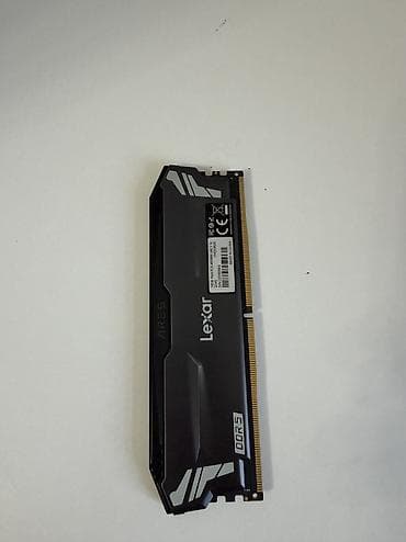 Стол компьютерлери жана комлектөөчүлөр: Оперативная память lexar DDR 5 16 GB DIMM 1 планкой Состояние — 2