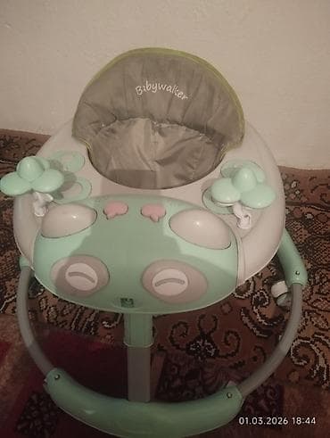 ходунки игрушки от ходунков: Ходунки Babywalker + шезлонг-качалка для малыша Комплект для ухода за — 5